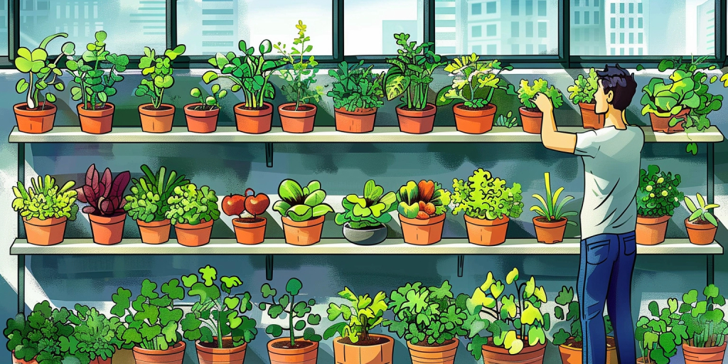 How to Grow Food in Small Apartments